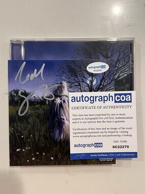 Noah Cyrus Signed/Autographed - Hardest Part CD + Signed Album Art Card ACOA #3